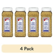 (4 pack) Bolner's Fiesta Brand Lemon Pepper, 24 oz