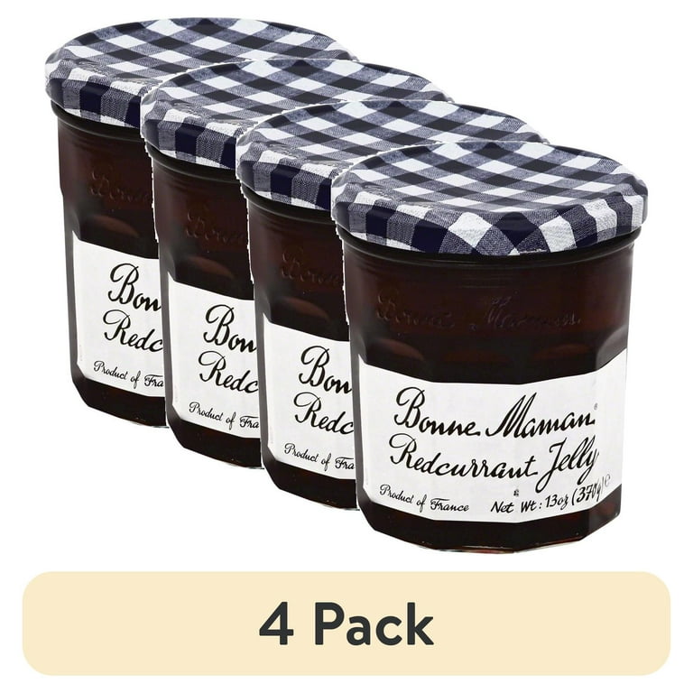 4 pack) Bonne Maman Jelly Red Currant, 13 Oz - Walmart.com
