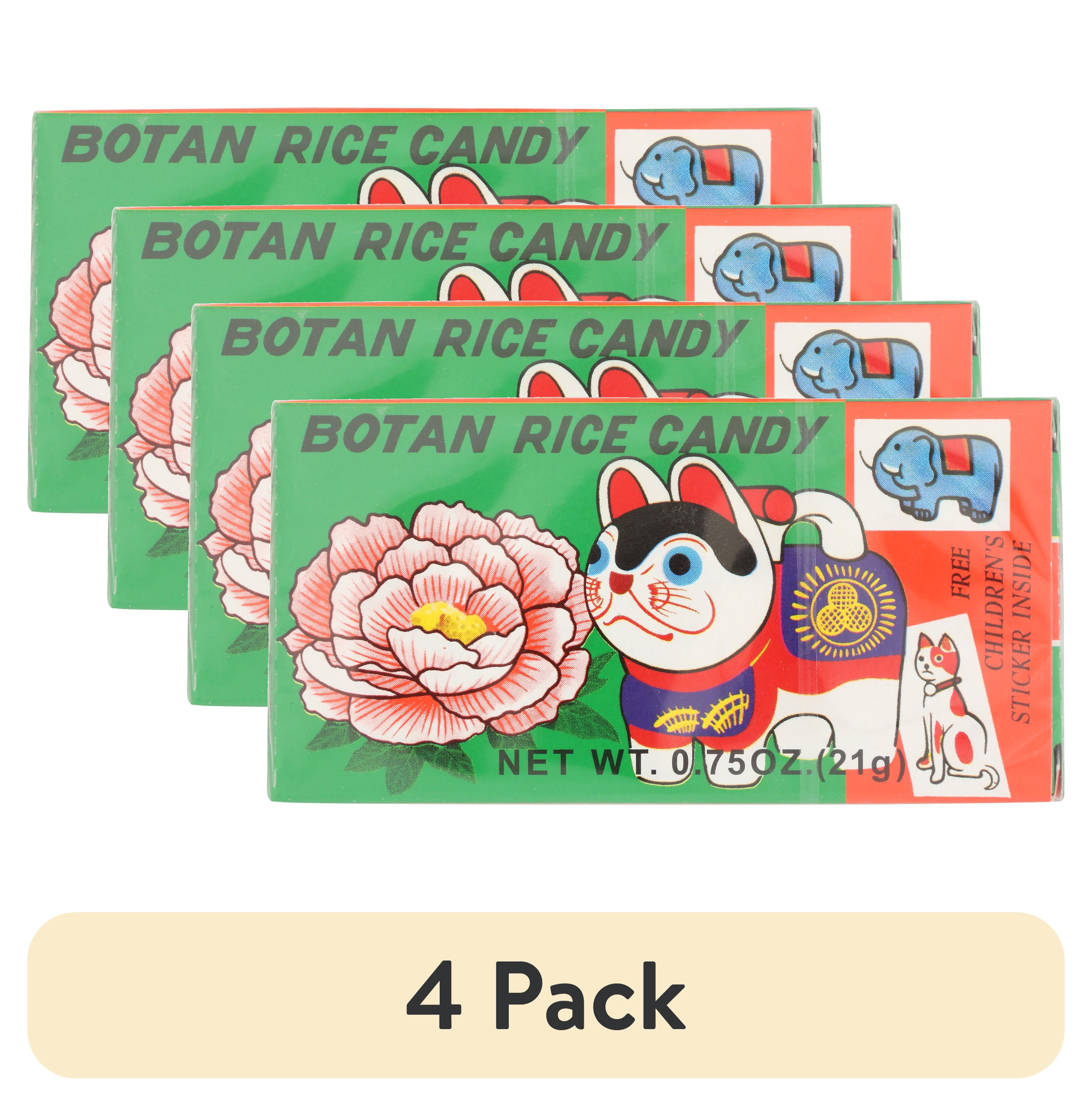 (4 pack) Botan Ame Rice Candy, 0.75 oz - Walmart.com