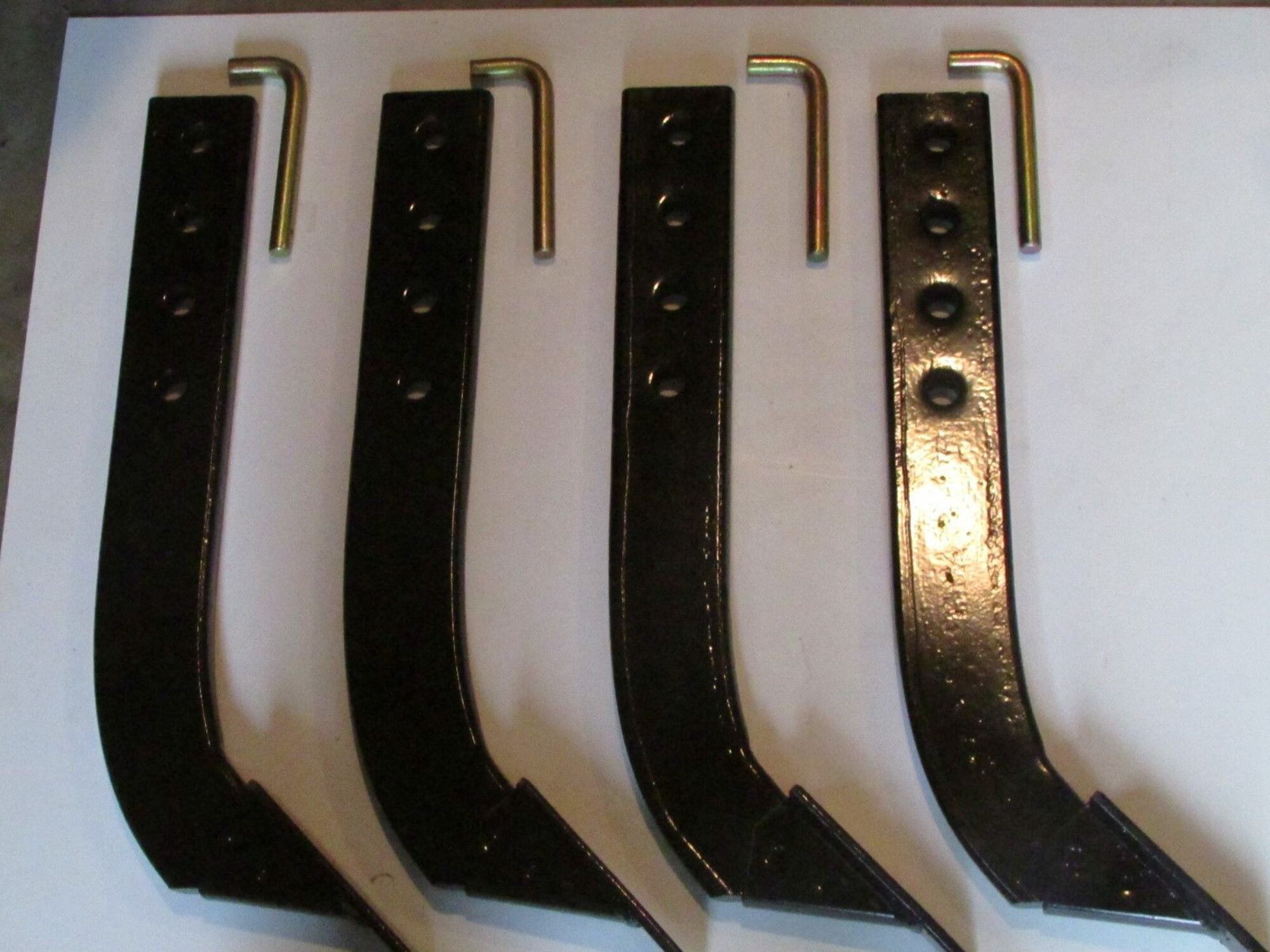 Pin Shank Ripper 4 pack Box blade shanks rippers teeth scrape blade with pins - Walmart.com