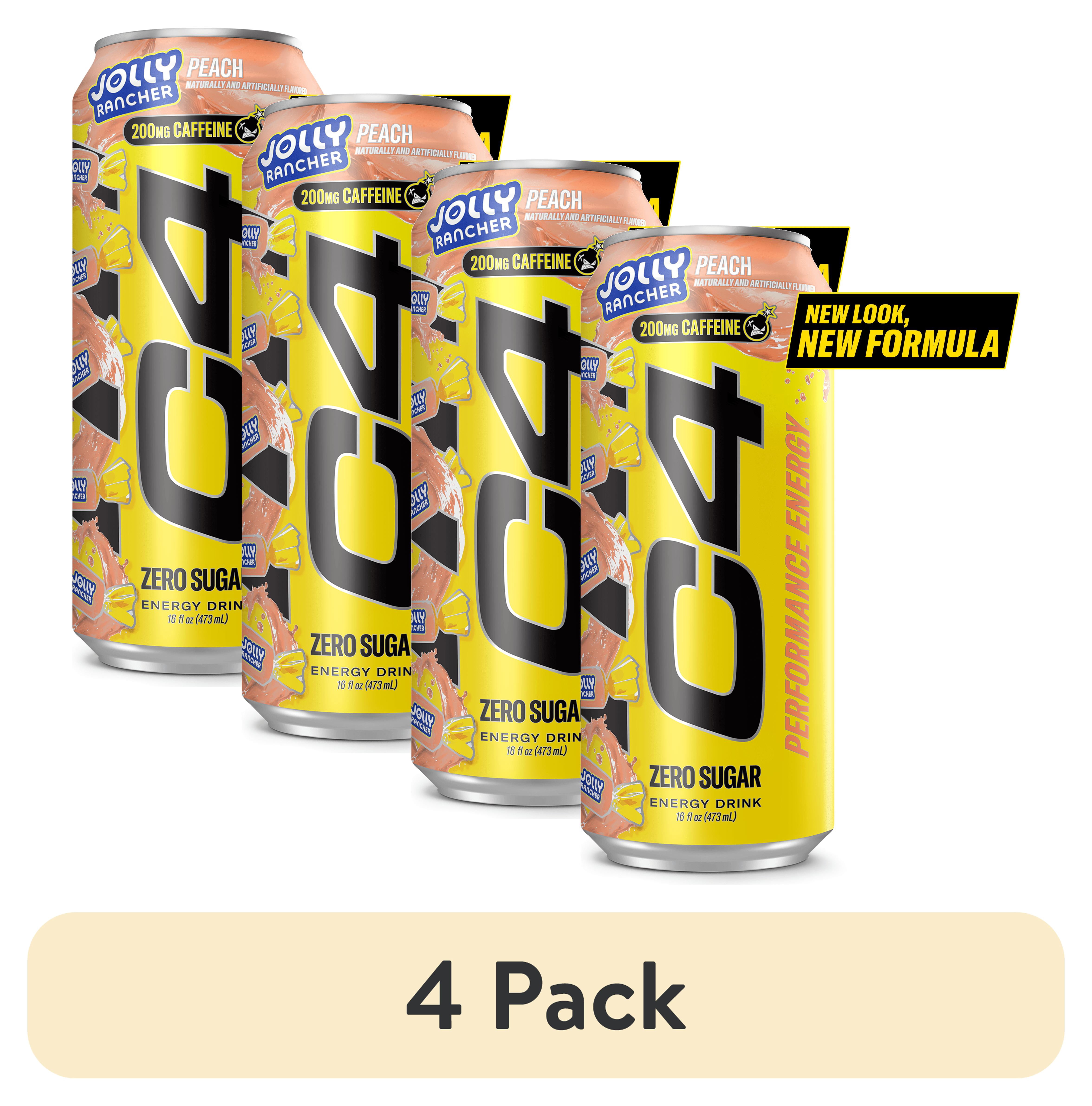 C4 Energy Drink Variety Pack, 16 Oz, 18 Cans - Zero Sugar, Frozen