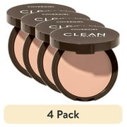 4 pack COVERGIRL Clean Invisible Pressed Powder, 130 Classic Beige, 0.38 oz