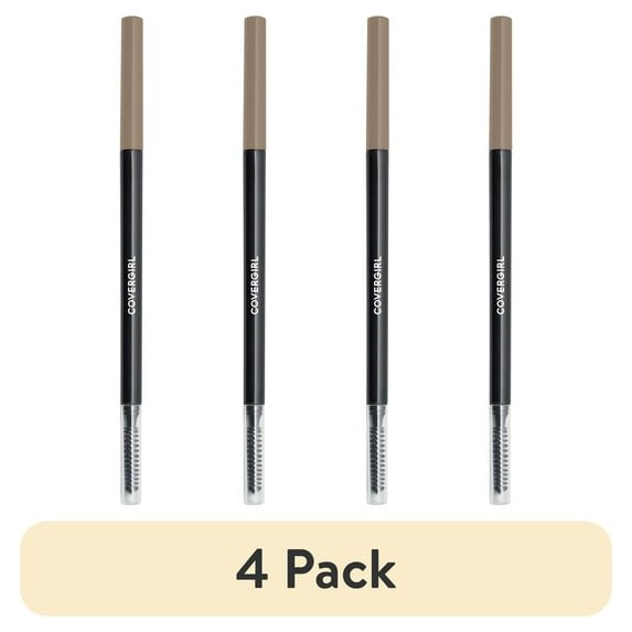 (4 pack) COVERGIRL Easy Breezy Brow Micro-Fine + Define Pencil, Soft Blonde