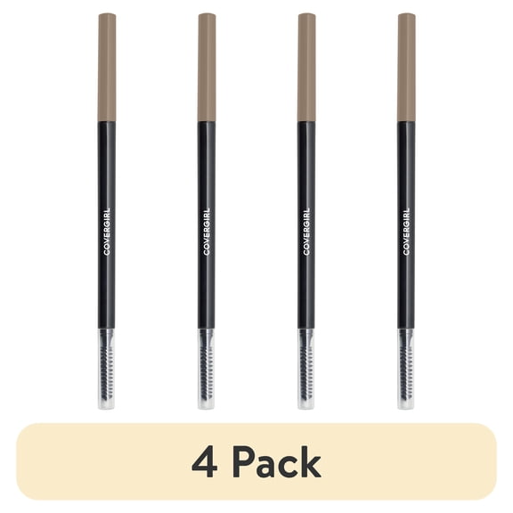 (4 pack) COVERGIRL Easy Breezy Brow Micro-Fine + Define Pencil, Soft Blonde