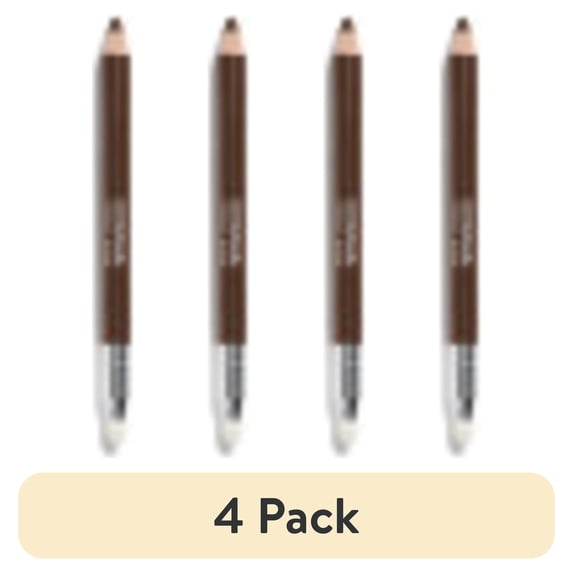 (4 pack) COVERGIRL Perfect Blend Eyeliner Pencil, 110 Black Brown, 0.03 oz