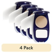 4 pack COVERGIRL Smoothers AquaSmooth Compact Foundation with SPF 20, Classic Beige 730, 0.4 oz, Pressed Powder