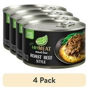 (4 pack) CPG unMEAT Roast Beef Style, 12.7 oz Can