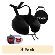 4 pack Cabeau Evolution S3 Travel Neck Pillow, with custom bag and seat strap system