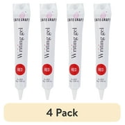 (4 pack) Cake Craft Writing Gel – Red | 1.05 oz Tube | Edible Decorating Gel for Cakes, Cookies, Cupcakes & More | Easy-Squeeze Tip | Made in the USA