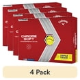 thumbnail image 1 of (4 pack) Callaway Golf 2022 Chrome Soft Triple Track Golf Balls 12-pack, Yellow, 1 of 4