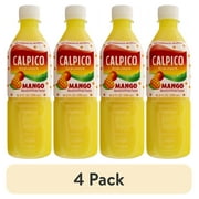 (4 pack) Calpico Drink Mango ,16.9 FL OZ.