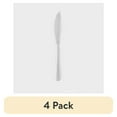 thumbnail interactive-video image 1 of (4 pack) Cambridge Harmonize Mirror Stainless Steel Dinner Knife (1 Count), 1 of 9
