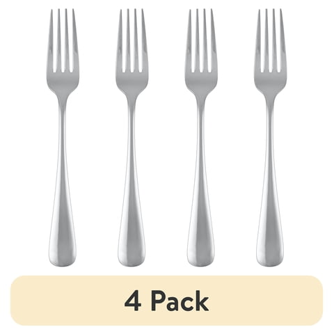 (4 pack) (4 pack) Cambridge Silversmiths Pepino Mirror Stainless Steel Dinner Fork