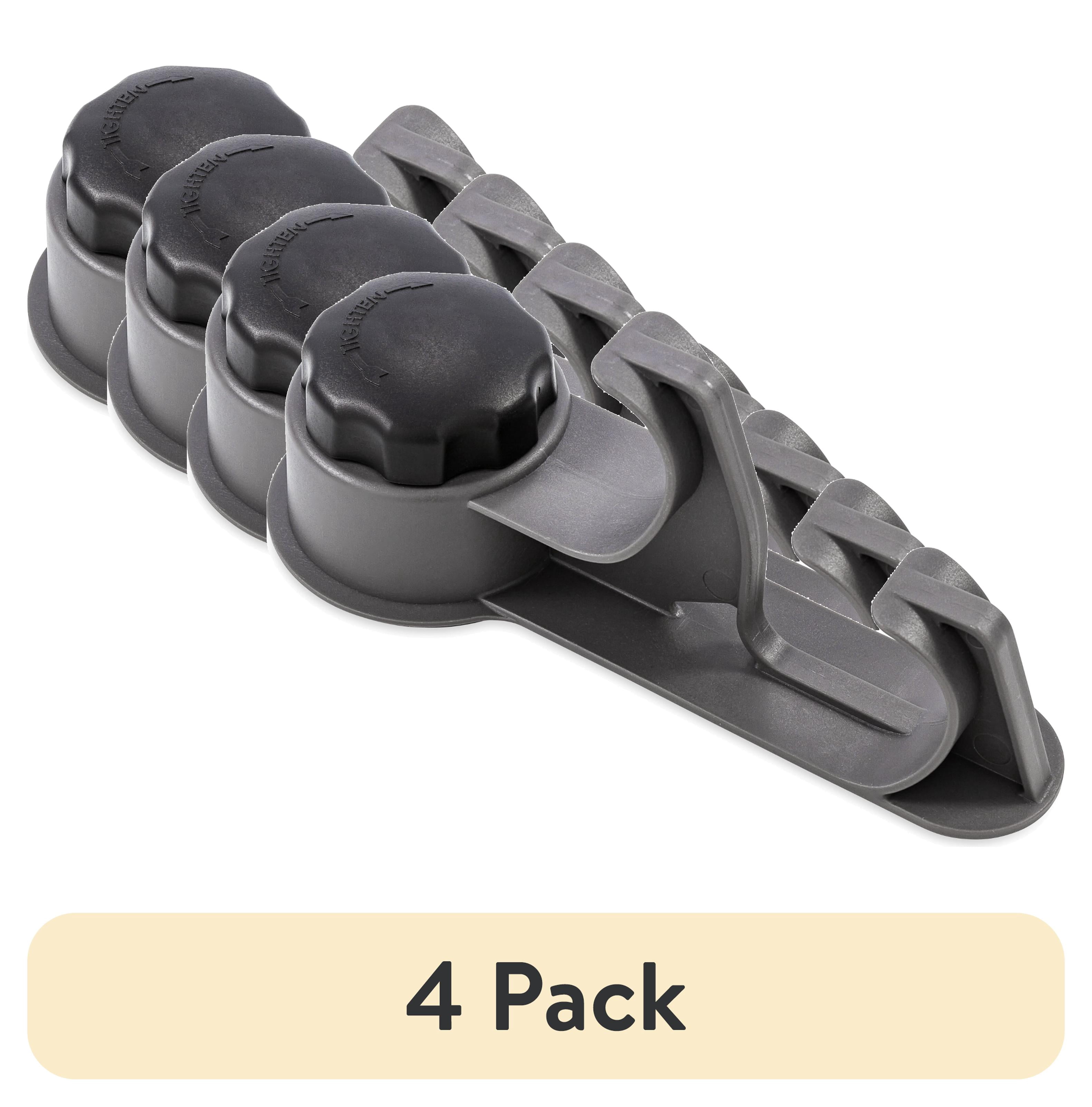 (4 pack) Camco RV Towel Hook With Mechanical Suction Cup (44028)