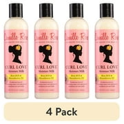 عبوة من 4 قطع من حليب Camille Rose Curl Love Soften & Nourish Moisture مع حليب الأرز وزيت المكاديميا، 8 أونصات