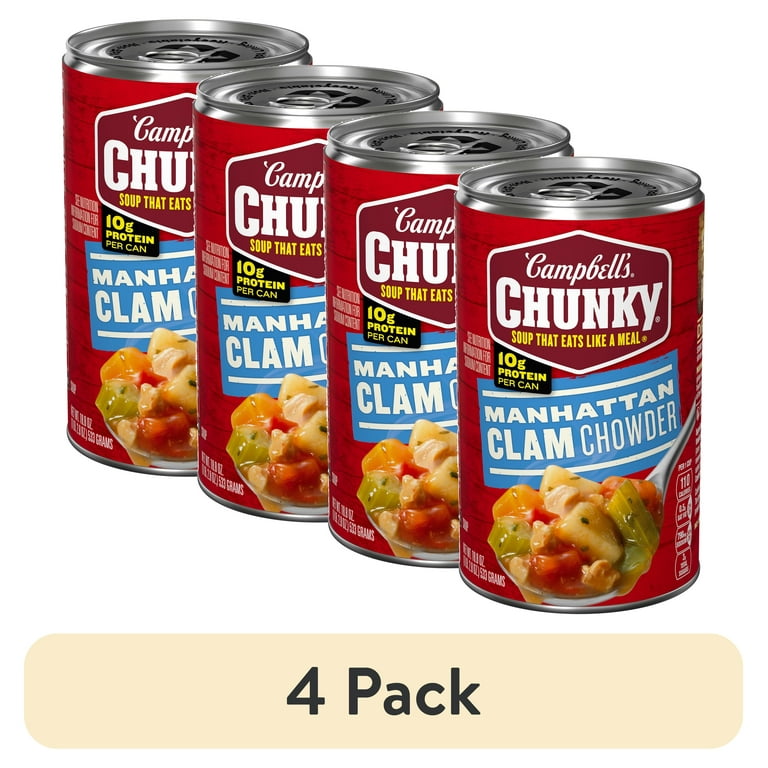campbell soupさま専用 4 pack) Campbell's Chunky Soup, Ready to Serve Manhattan
