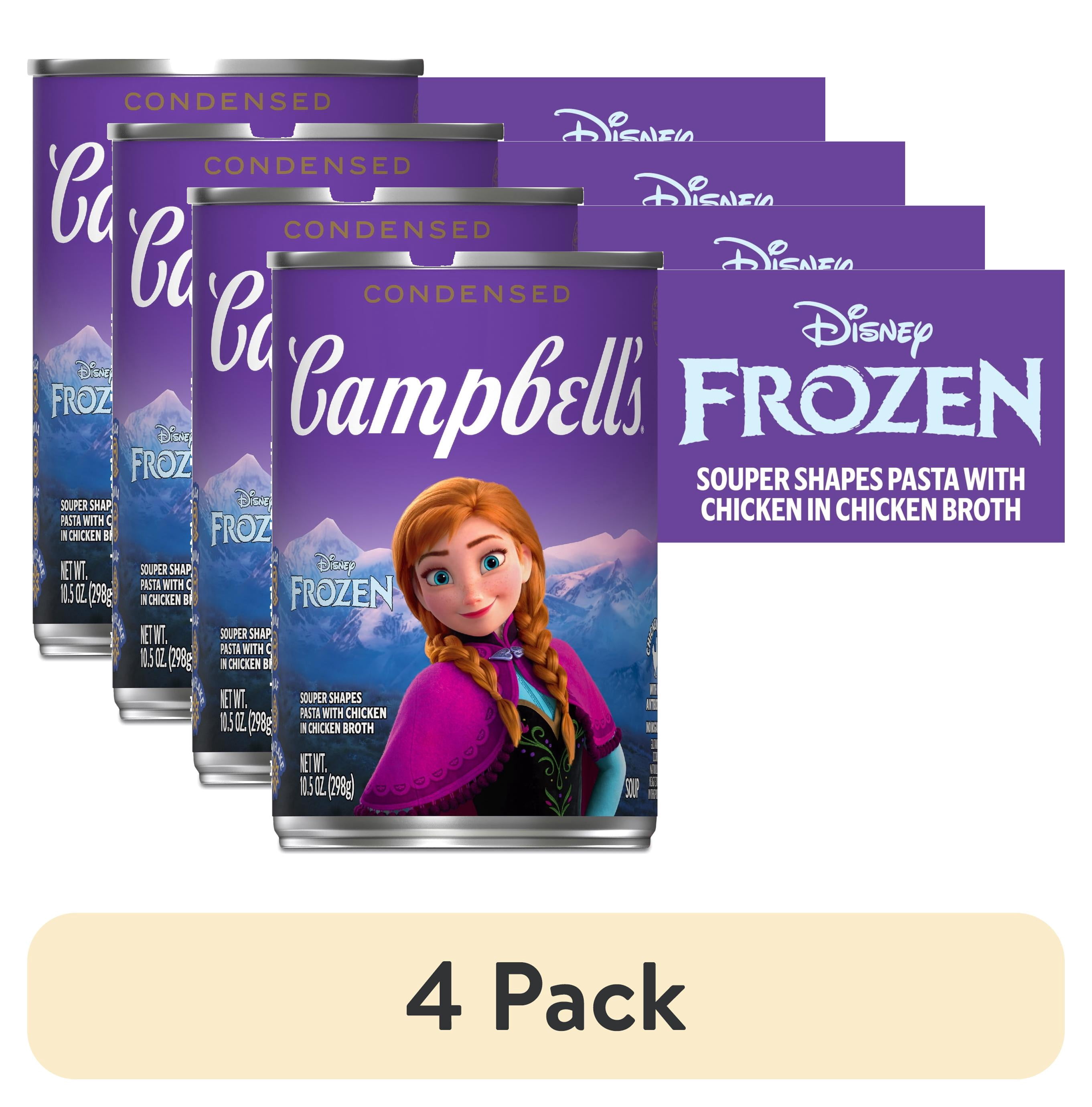 4 pack) Campbell's Condensed Kids Soup, Disney Frozen Souper
