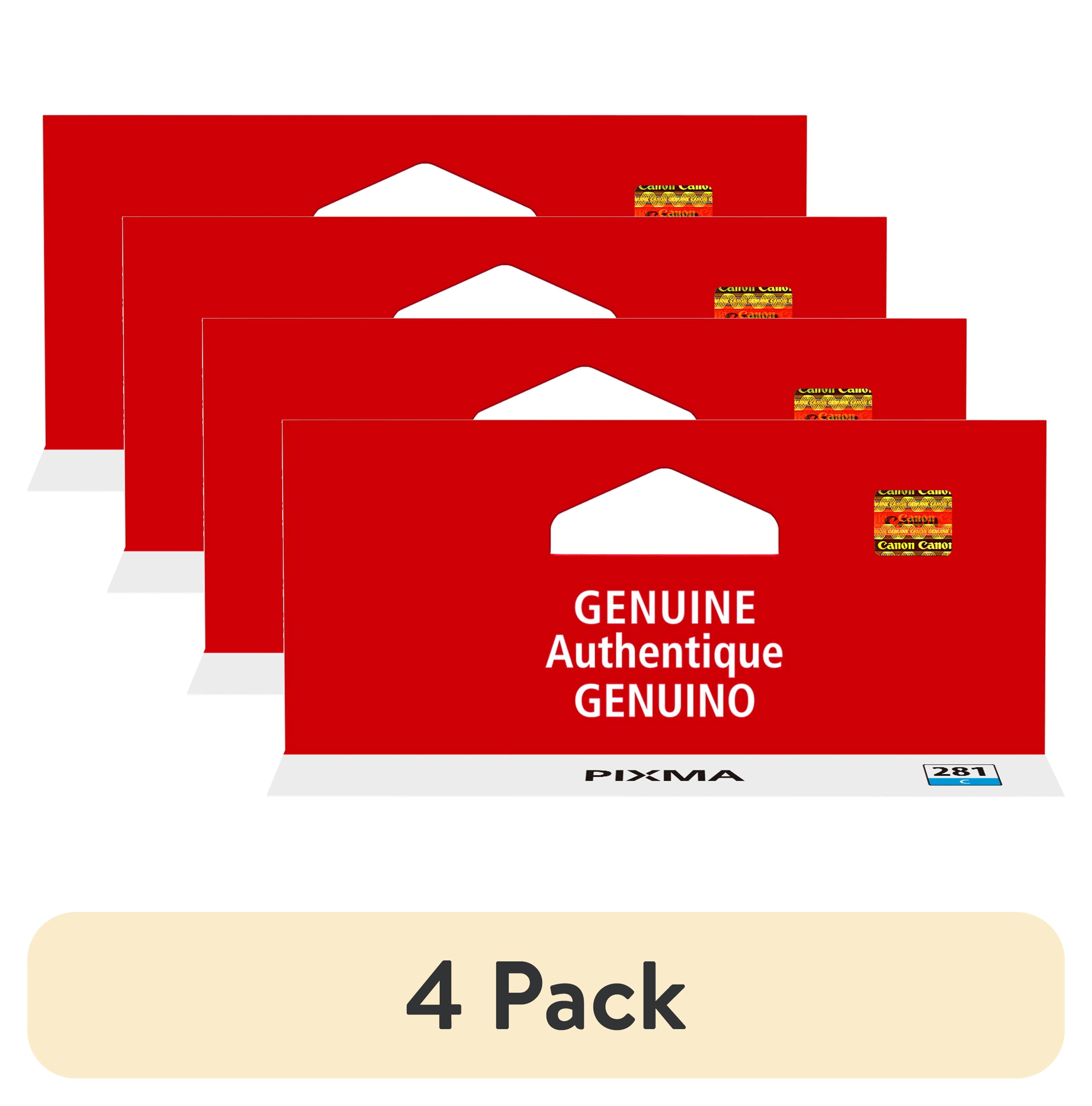 (4 pack) Canon CLI-281 C Cyan Ink Cartridge