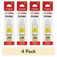thumbnail image 1 of (4 pack) Canon PIXMA GI-290 Ink Bottle Inkjet - Yellow - 7000 Pages - 2.37 fl oz - 1 Each, 1 of 8