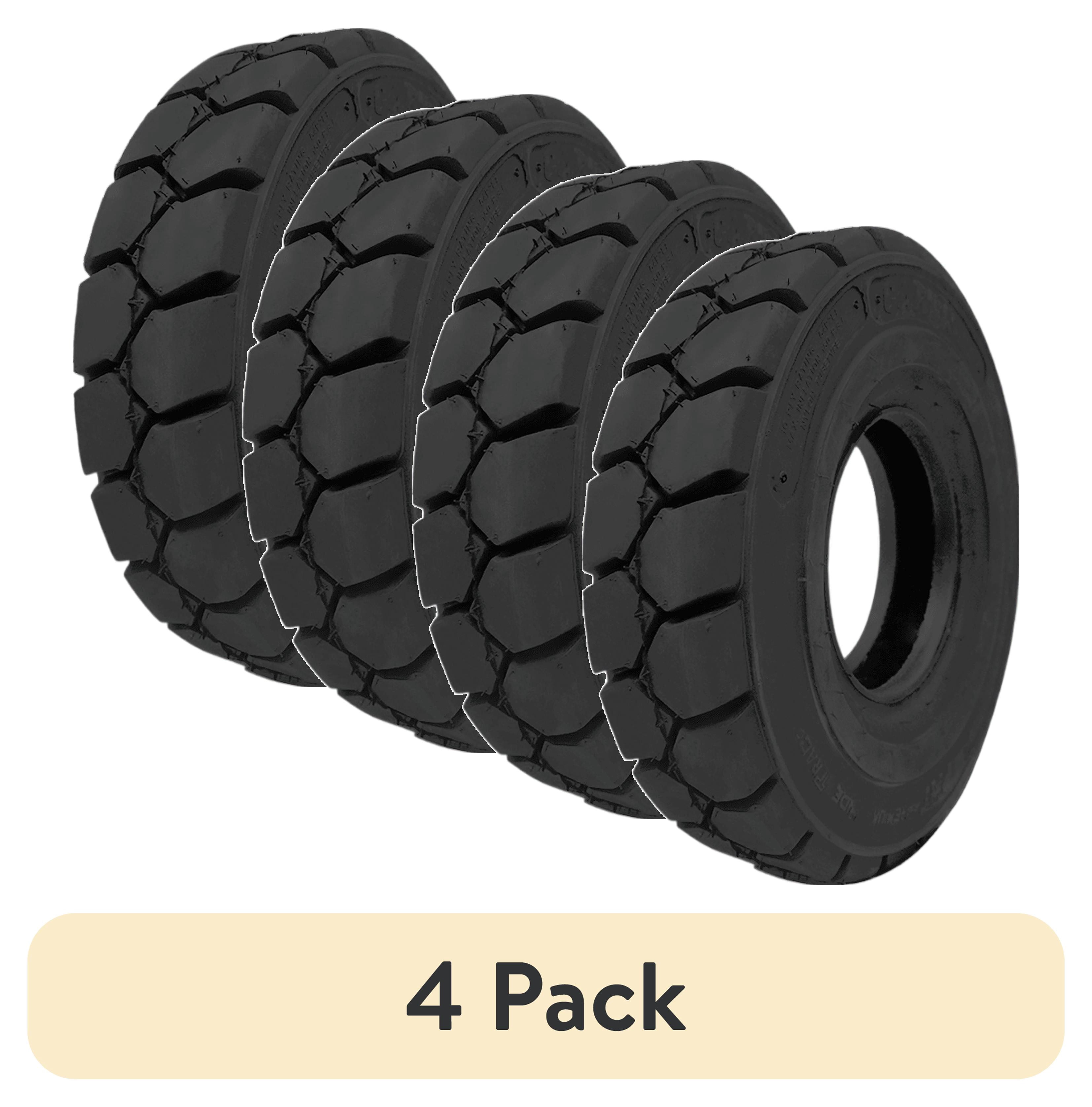 (4 pack) Carlstar Premium Wide Trac 5.70X5.00-8 110A2 D Industrial Tire