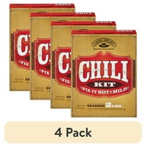 (4 pack) Carroll Shelby's Chili Kit, 3.65 oz