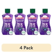 4 pack Cascade Rinse Aid Clean & Dry Booster, 8.45oz