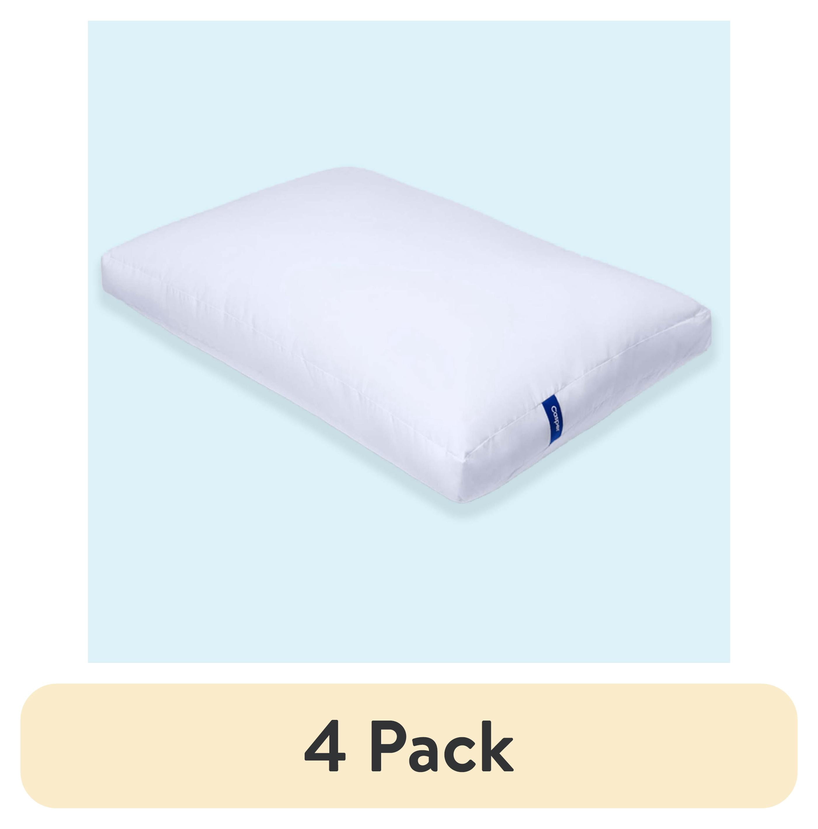 (4 pack) Casper Sleep Essential Pillow, Standard