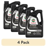 4 pack Castrol EDGE 0W-20 Advanced Full Synthetic Motor Oil, 5 Quarts