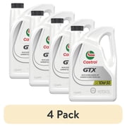 4 pack Castrol GTX 10W-30 Conventional Motor Oil, 5 Quarts