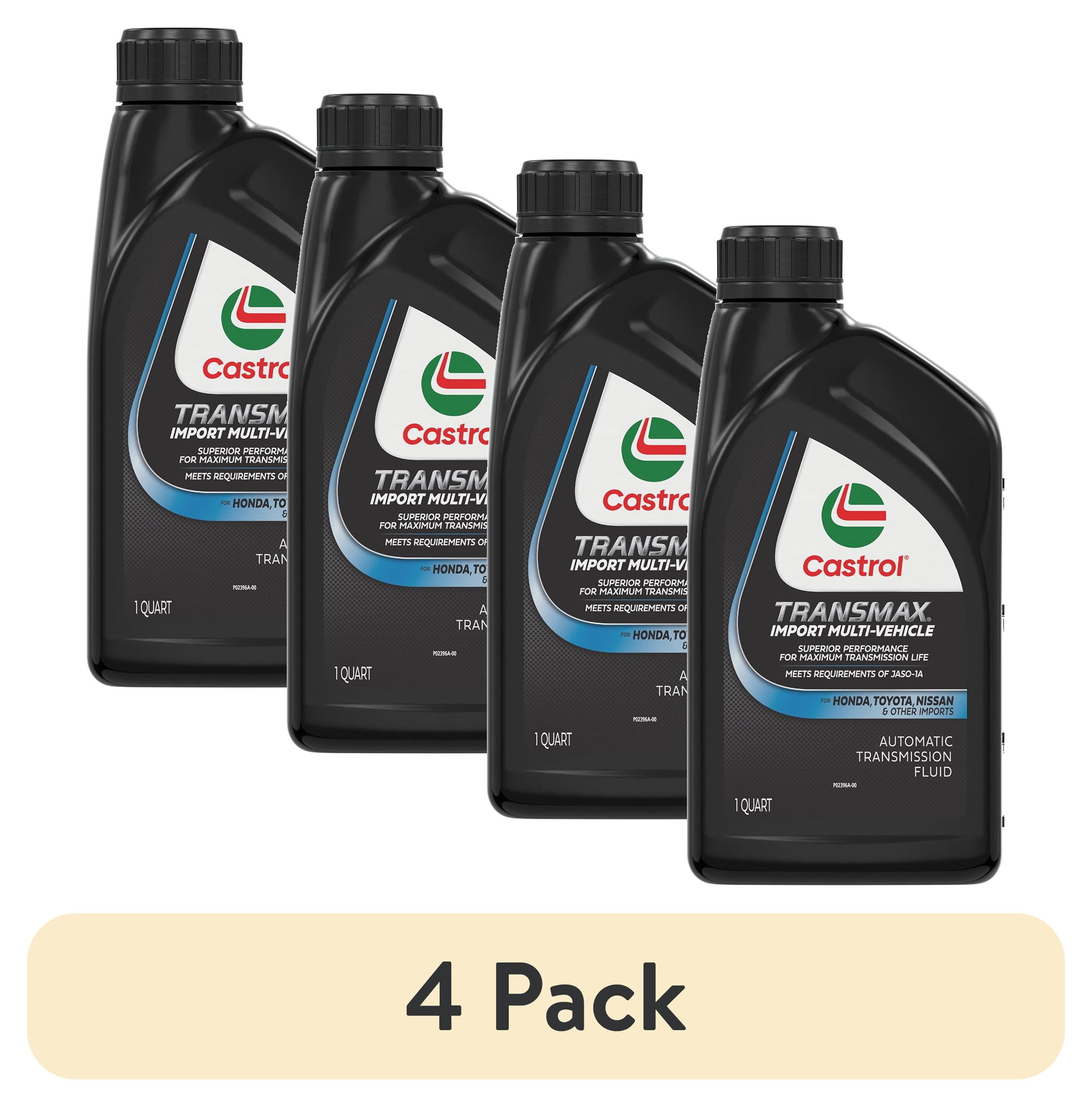 Castrol TRANSMAX CVT 中古　　残り約18L 5 pack) Castrol Transmax Import Multi-Vehicle Automatic