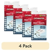 (4 pack) Catchmaster Value Pack Solid Home Pest Traps 12 Count