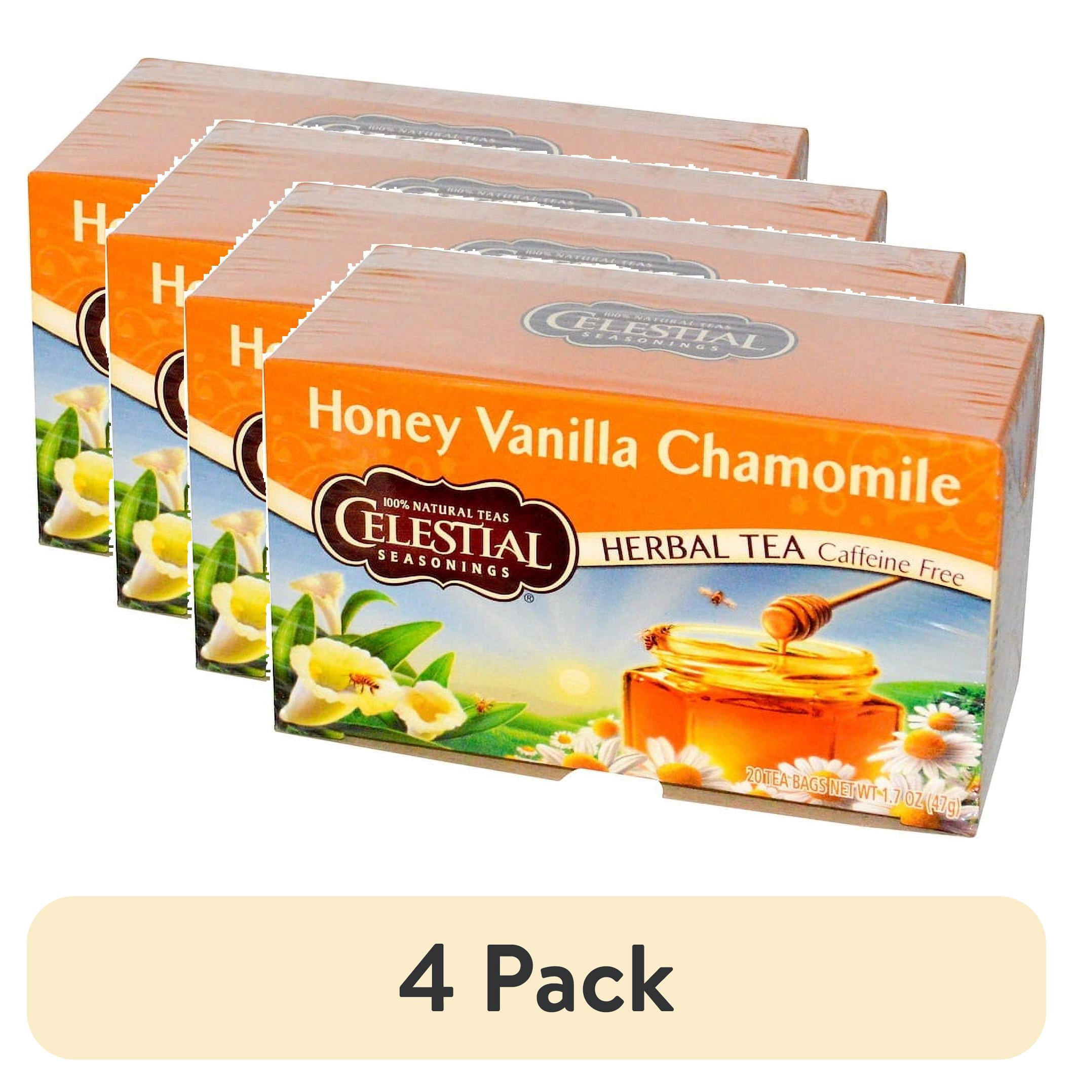 Celestial Seasonings Organic Herbal Tea - Honey Vanilla Chamomile