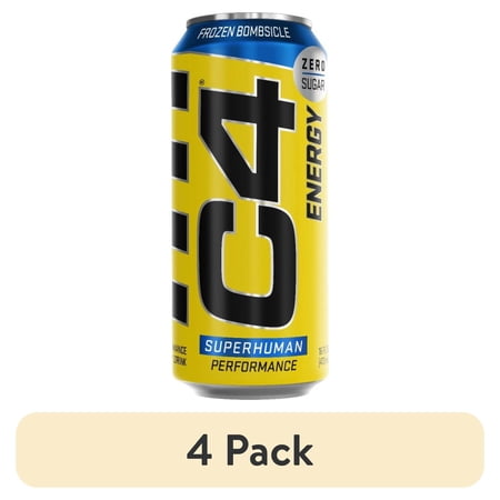 (4 pack) Cellucor C4 Energy You Can Feel!
