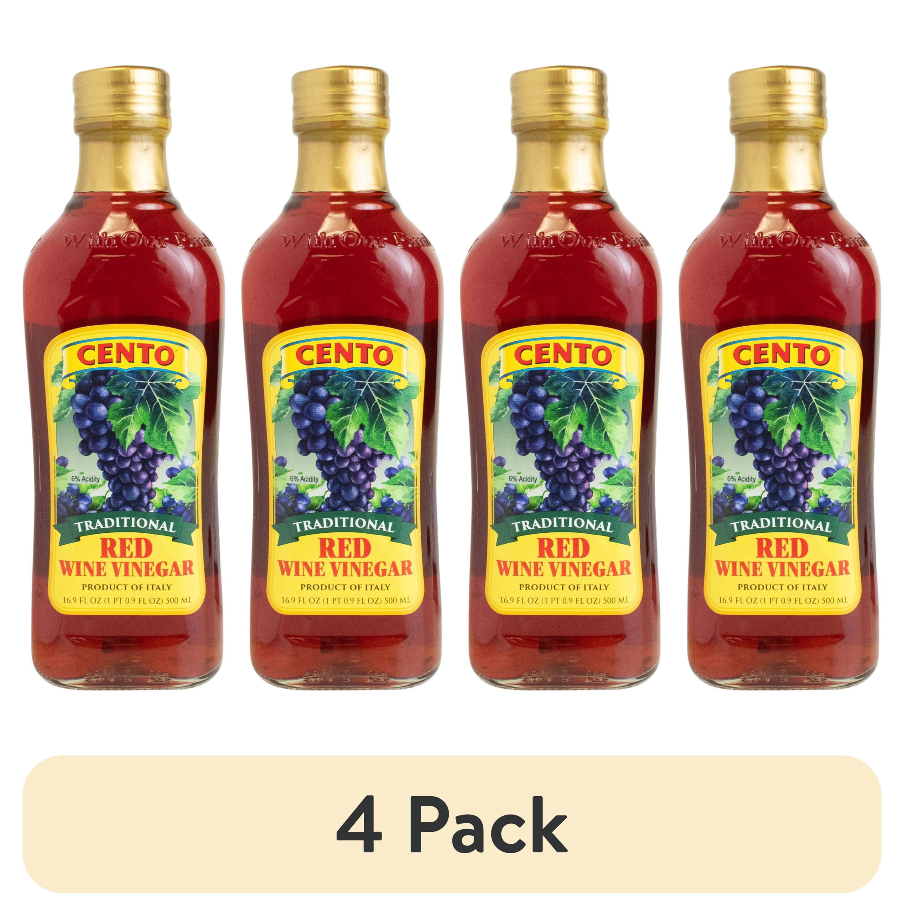 (4 pack) Cento Red Wine Vinegar
