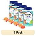 thumbnail interactive-video image 1 of (4 pack) Centrum Men's Multivitamin Gummies, Immune, Energy, Healthy Appearance Support, 100 Count, 50 Day Supply, 1 of 15
