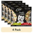 thumbnail image 1 of (4 pack) Cesar Simply Crafted Wet Dog Food Variety Pack, 1.3 Oz Tubs (8 Pack), 1 of 14
