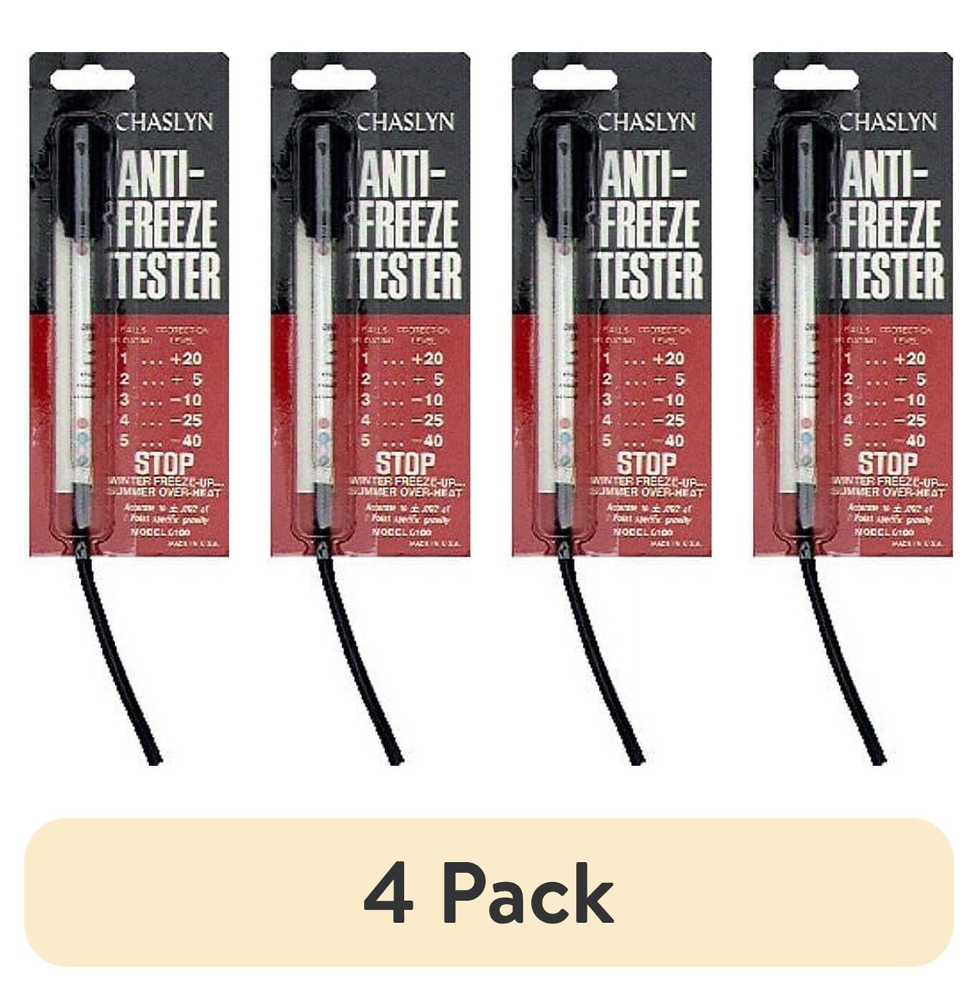 (4 pack) Chaslyn Small Anti-Freeze Tester