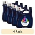 thumbnail image 1 of (4 pack) Cheer Liquid Laundry Detergent, HE Compatible, 154 fl oz, 107 Loads, 1 of 10