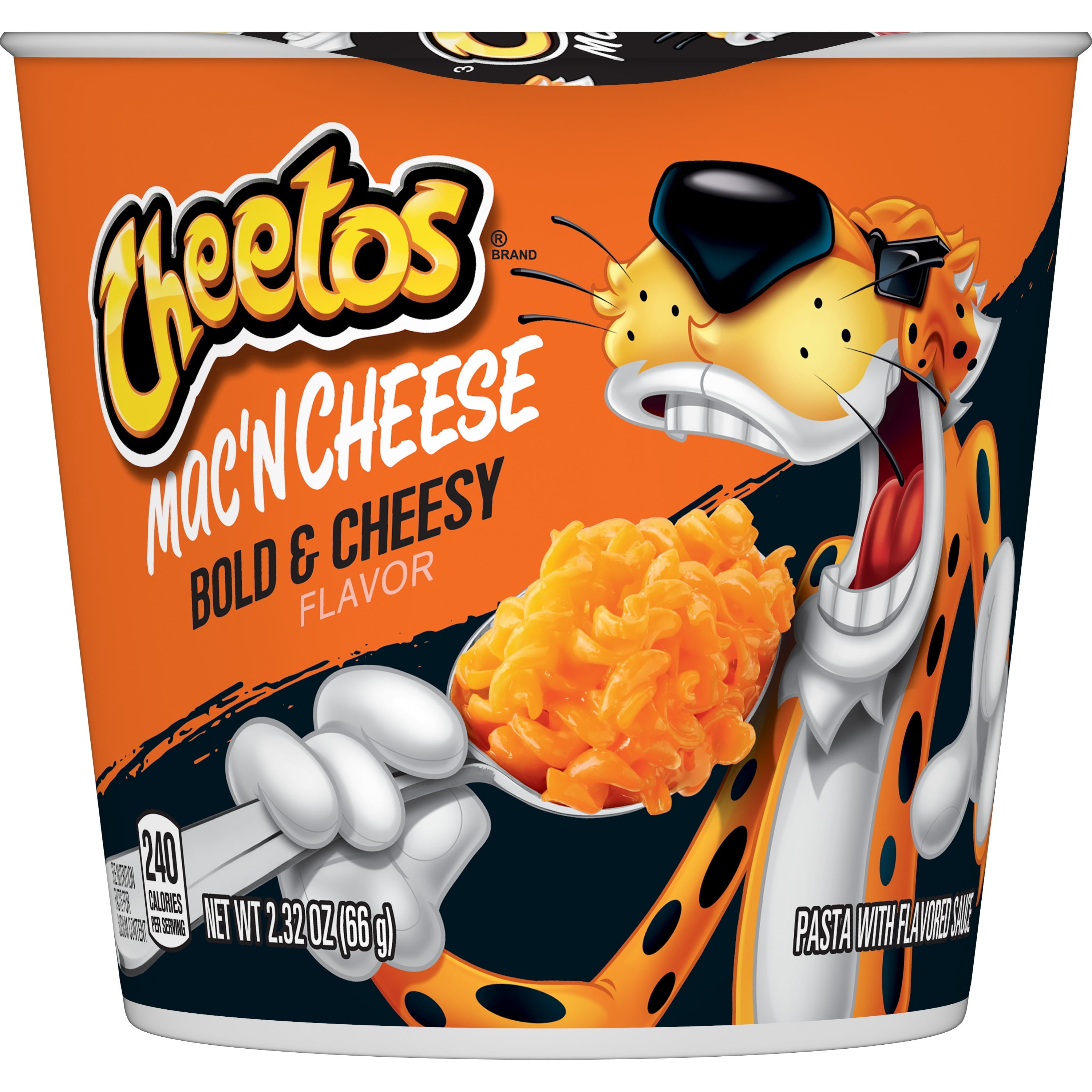 (4 pack) Cheetos Mac 'N Cheese, Bold & Cheesy Flavor, Mac and Cheese, Macaroni and Cheese, 2.32 oz Shelf-Stable Cup