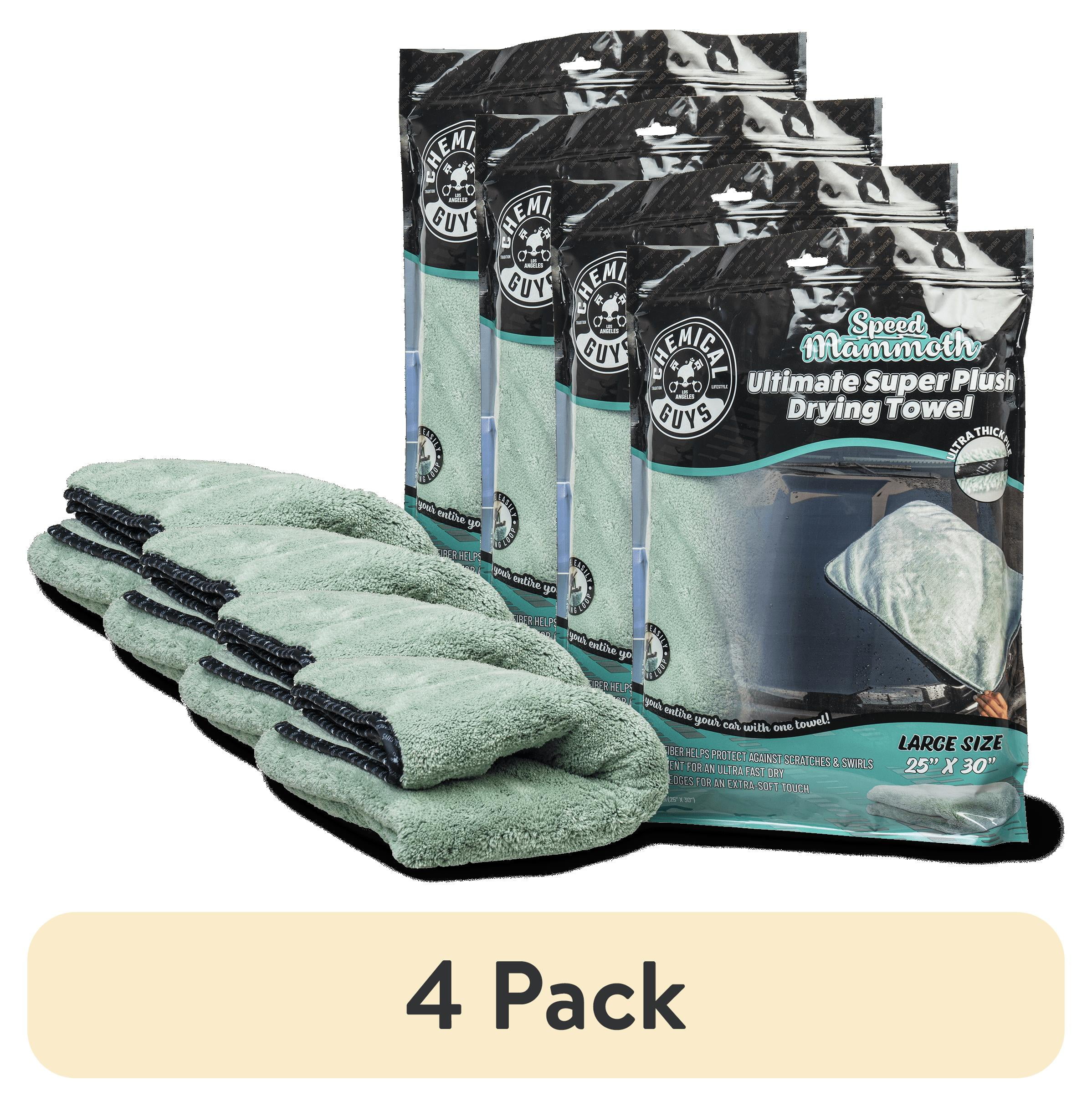 Chemical Guys MIC529 Ultimate Super Plush Drying Towel, Olive