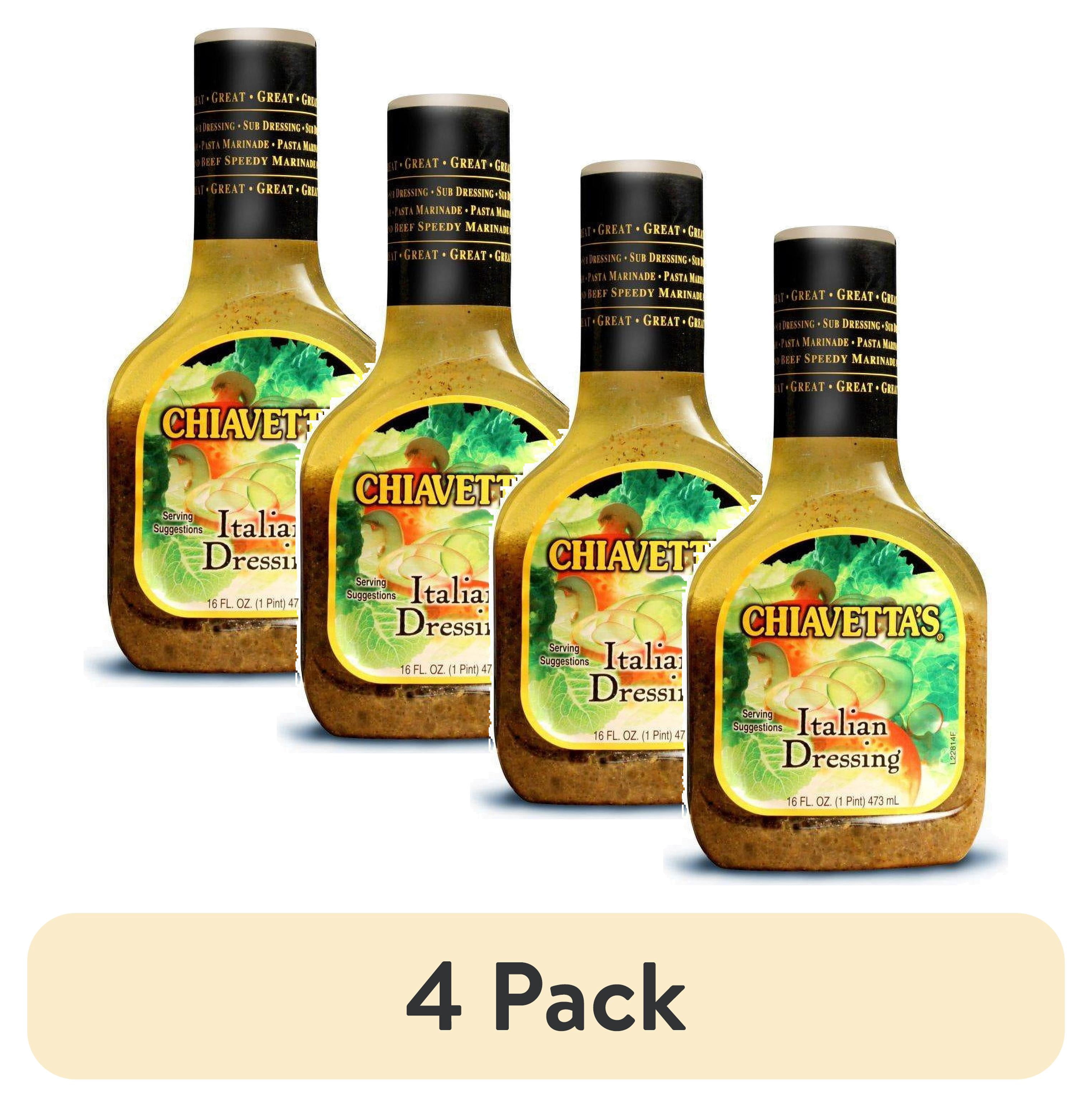 (4 pack) Chiavettas Catering Service Chiavettas Dressing, 16 oz