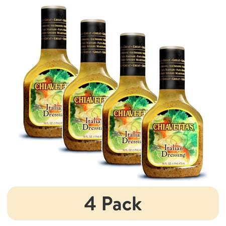 (4 pack) Chiavettas Catering Service Chiavettas Dressing, 16 oz