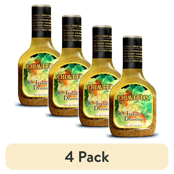 (4 pack) Chiavettas Catering Service Chiavettas Dressing, 16 oz