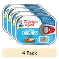 thumbnail image 1 of (4 pack) Chicken of the Sea Wild Caught Sardines in Water, 3.75 oz Can, 1 of 8