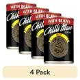 thumbnail image 1 of (4 pack) ChilliMan Chili with Beans Hot 15 oz. Can, 1 of 13
