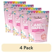 (4 pack) ChocoMaker Fruity Cereal Flavored Candy Melts Wafers, 7oz (198.4g) Gluten Free, Wheat Free