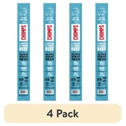 (4 pack) Chomps Grass-Fed and Finished Sea Salt Beef Jerky Meat Snack, 1.15oz Stick