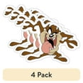 thumbnail image 1 of (4 pack) Chroma 1 piece Looney Tunes TAZ Classic Emblem TASMANIAN for Car Truck Suv Van Window bumper Sticker Decal, 1 of 5