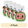 thumbnail image 1 of (4 pack) Clear Zip-Top Plastic Cocomelon Party Bags, 8ct, 1 of 4