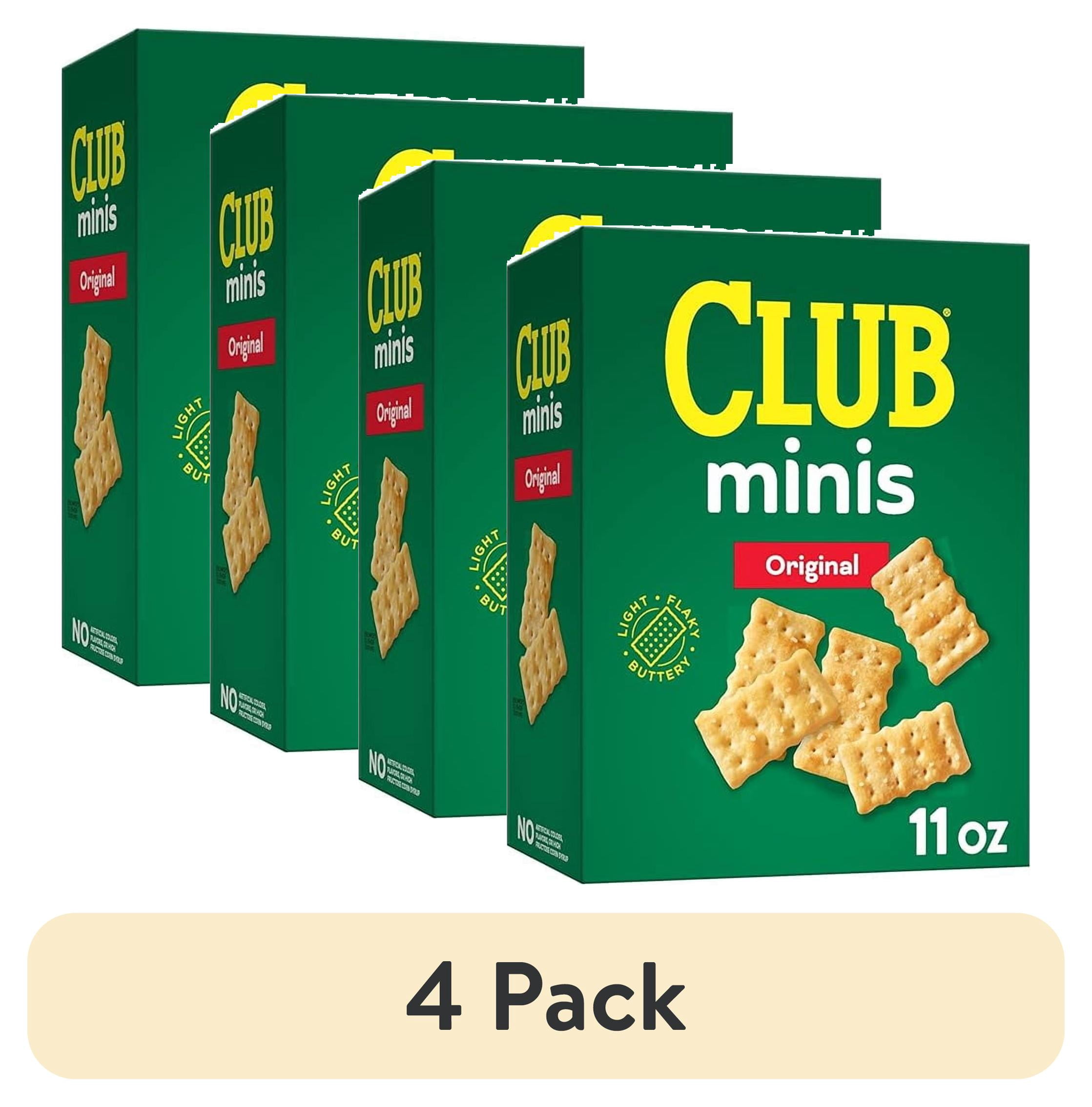 Club Minis Crackers, Lunch Snack, Original, 11oz Box - Walmart.com